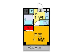 シャルム俊徳の物件間取画像